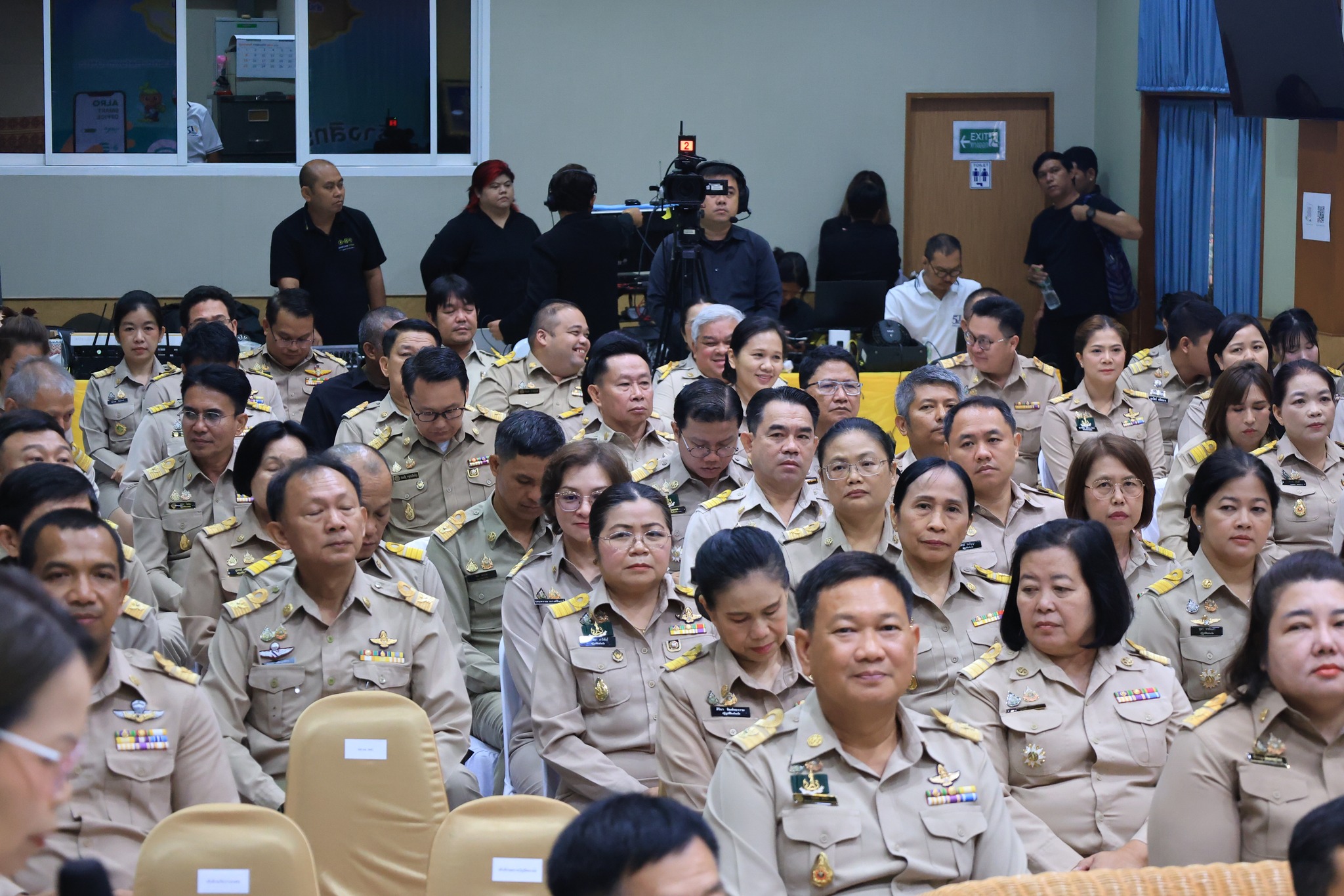 title - เลขาธิการ ส.ป.ก. นำทีมผู้บริหาร และเจ้าหน้าที่ ส.ป.ก. ประกาศเจตนารมณ์ตามนโยบาย No Gift Policy